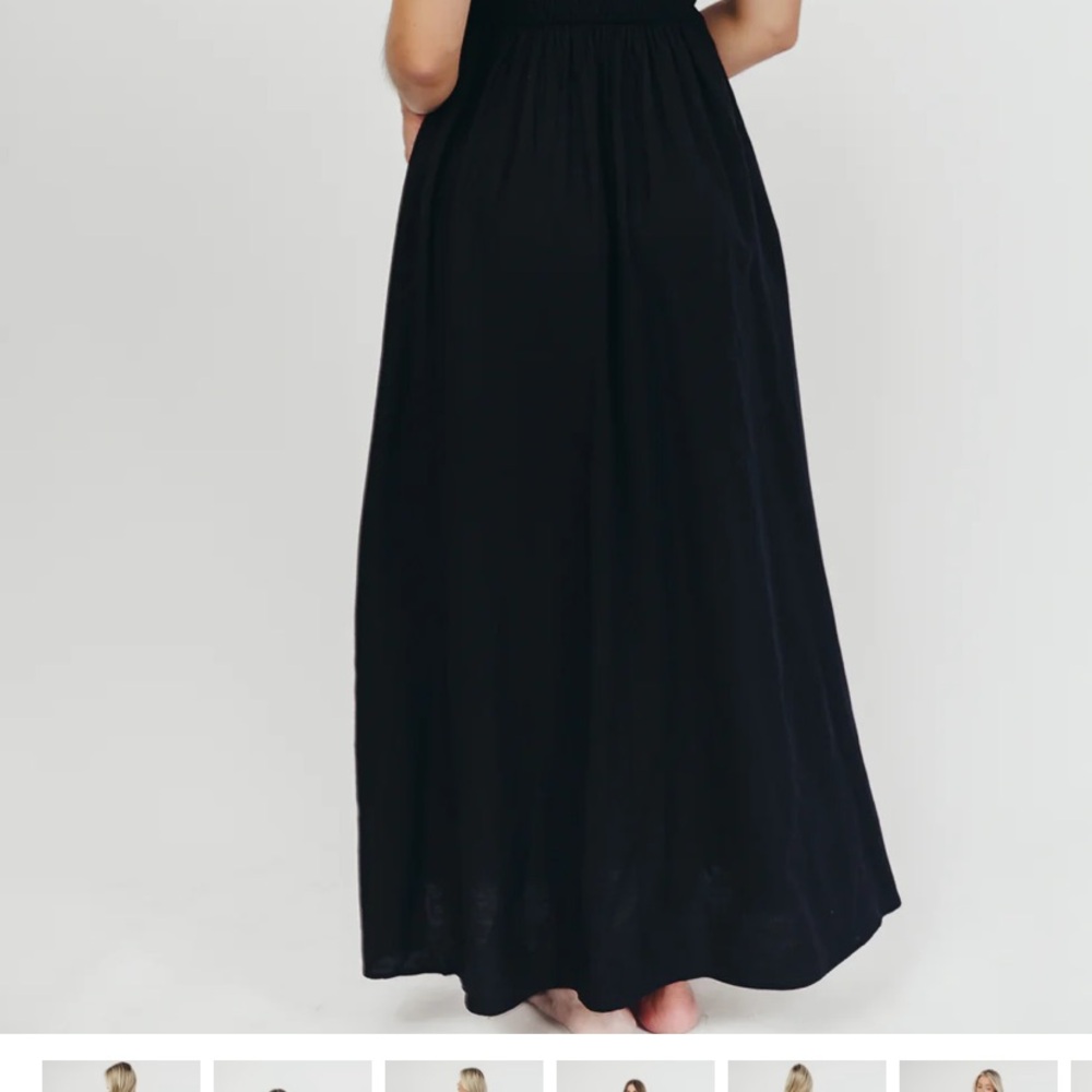 Worth Collective Black Maxi Dress - Picture 3 of 9